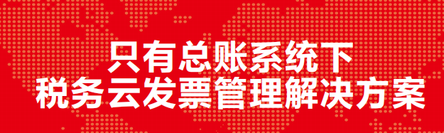 只有总账系统下税务云发票管理解决方案